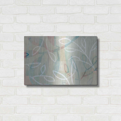 Luxe Metal Art 'Agnes' by Delores Naskrent Metal Wall Art,24x16