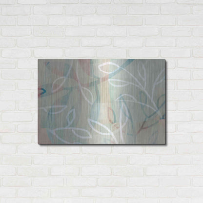 Luxe Metal Art 'Agnes' by Delores Naskrent Metal Wall Art,36x24