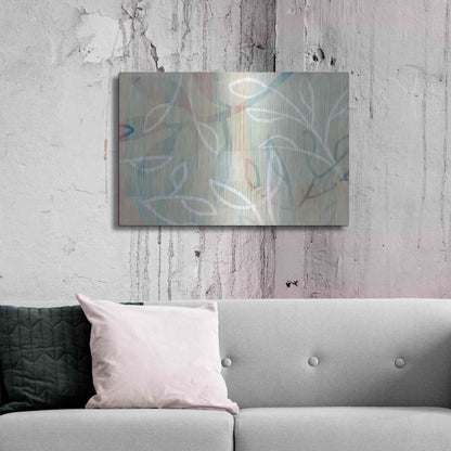 Luxe Metal Art 'Agnes' by Delores Naskrent Metal Wall Art,36x24