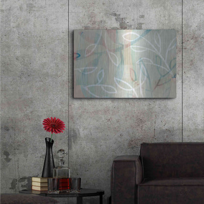 Luxe Metal Art 'Agnes' by Delores Naskrent Metal Wall Art,36x24