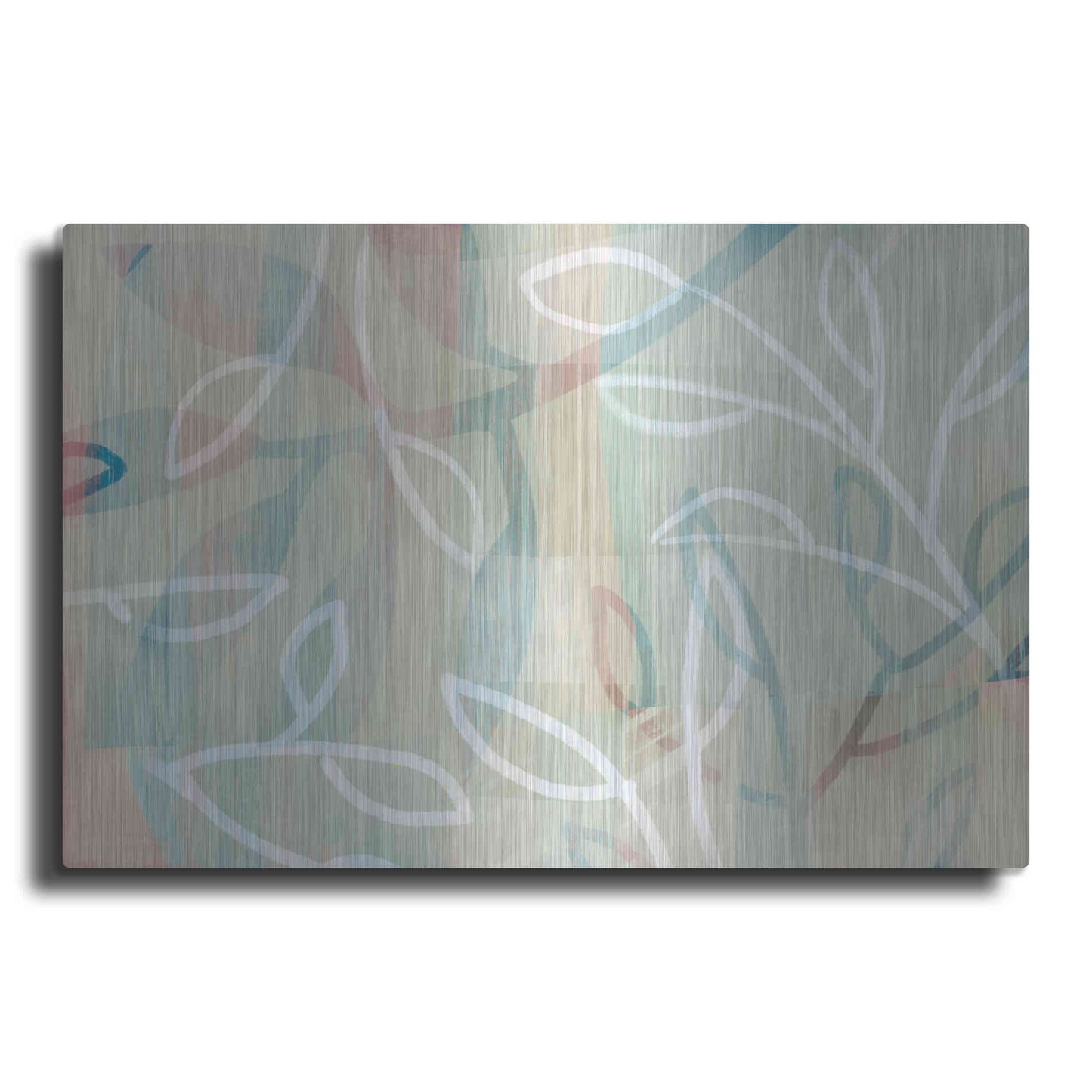 Luxe Metal Art 'Agnes' by Delores Naskrent Metal Wall Art