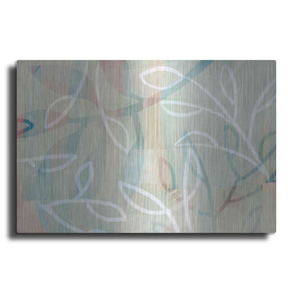 Luxe Metal Art 'Agnes' by Delores Naskrent Metal Wall Art