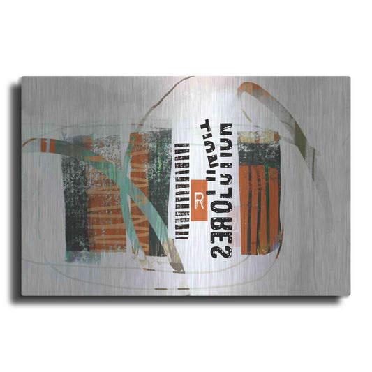 Luxe Metal Art 'Resolution' by Delores Naskrent Metal Wall Art