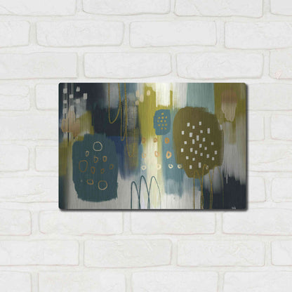 Luxe Metal Art 'Santapaulia' by Delores Naskrent Metal Wall Art,16x12