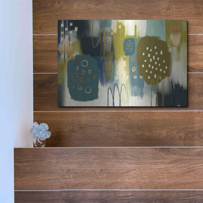 Luxe Metal Art 'Santapaulia' by Delores Naskrent Metal Wall Art,16x12