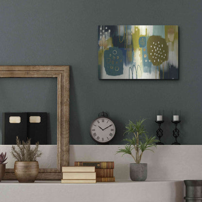 Luxe Metal Art 'Santapaulia' by Delores Naskrent Metal Wall Art,16x12