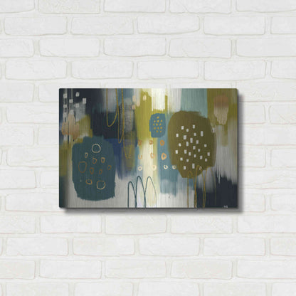 Luxe Metal Art 'Santapaulia' by Delores Naskrent Metal Wall Art,24x16