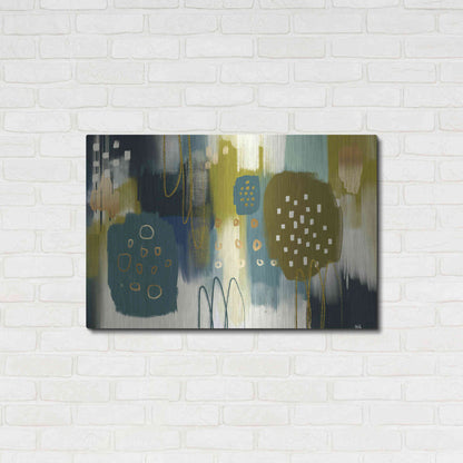 Luxe Metal Art 'Santapaulia' by Delores Naskrent Metal Wall Art,36x24