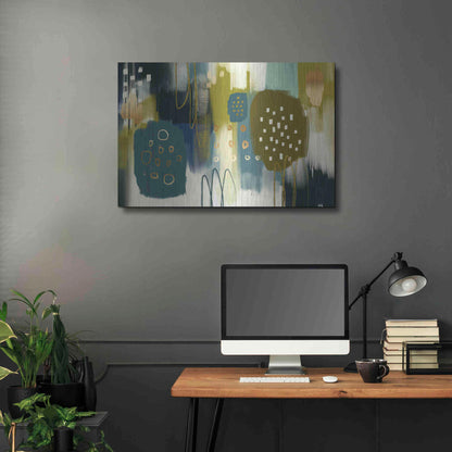 Luxe Metal Art 'Santapaulia' by Delores Naskrent Metal Wall Art,36x24