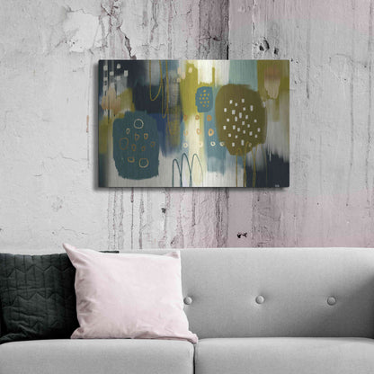 Luxe Metal Art 'Santapaulia' by Delores Naskrent Metal Wall Art,36x24