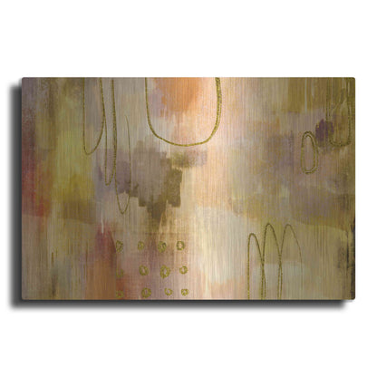 Luxe Metal Art 'Soft Burning' by Delores Naskrent Metal Wall Art