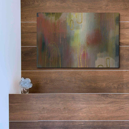 Luxe Metal Art 'Clay Oven' by Delores Naskrent Metal Wall Art,16x12