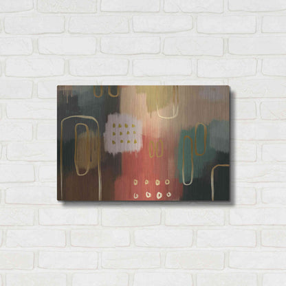 Luxe Metal Art 'Earthenware' by Delores Naskrent Metal Wall Art,24x16