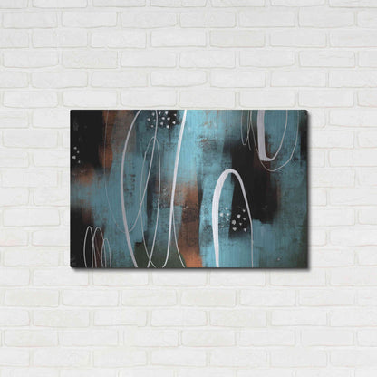 Luxe Metal Art 'Aged Iron' by Delores Naskrent Metal Wall Art,36x24