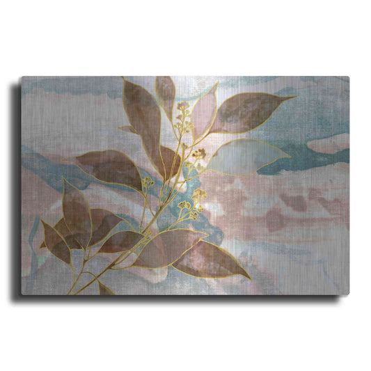 Luxe Metal Art 'Soft Breath' by Delores Naskrent Metal Wall Art