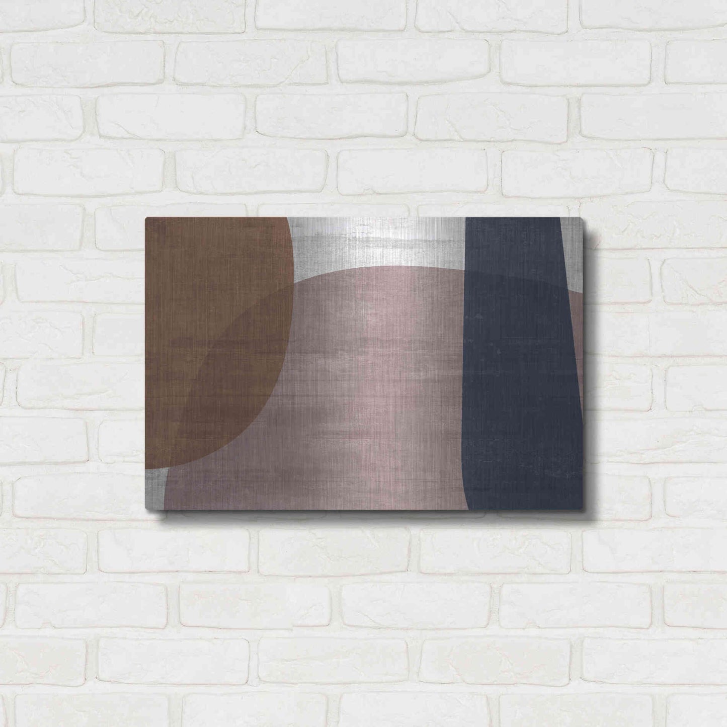 Luxe Metal Art 'Reactive Fuse' by Delores Naskrent Metal Wall Art,24x16