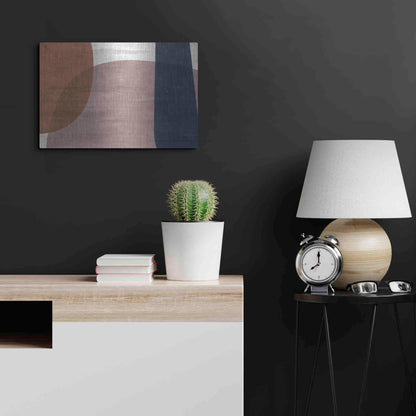 Luxe Metal Art 'Reactive Fuse' by Delores Naskrent Metal Wall Art,24x16