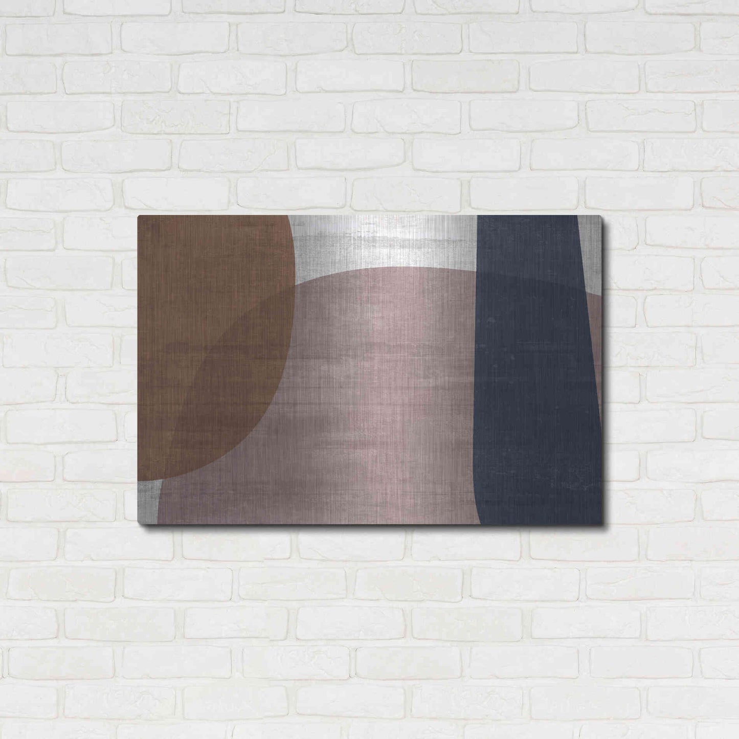 Luxe Metal Art 'Reactive Fuse' by Delores Naskrent Metal Wall Art,36x24