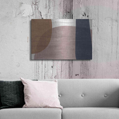 Luxe Metal Art 'Reactive Fuse' by Delores Naskrent Metal Wall Art,36x24
