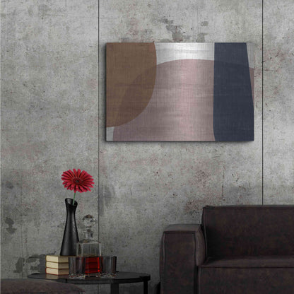 Luxe Metal Art 'Reactive Fuse' by Delores Naskrent Metal Wall Art,36x24