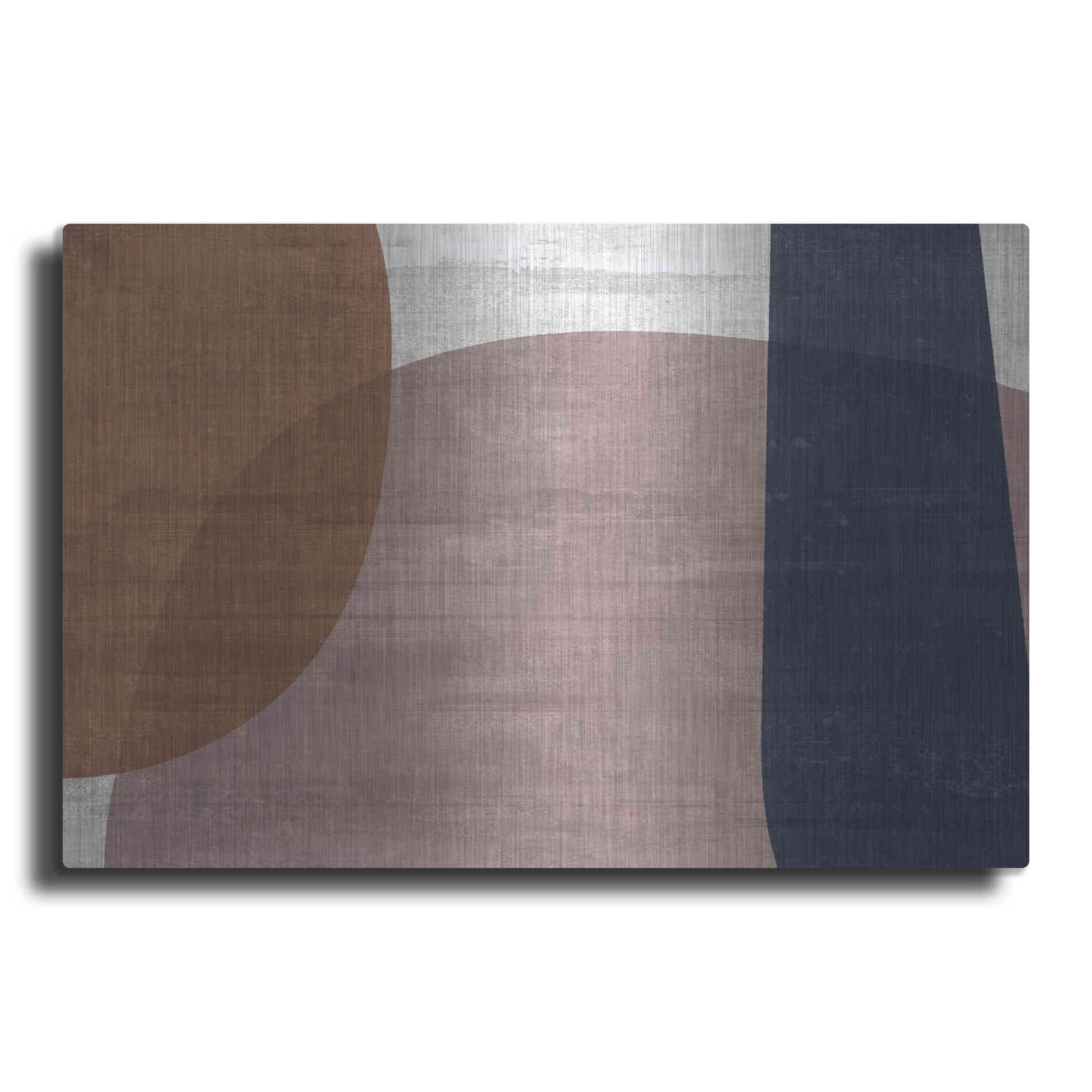 Luxe Metal Art 'Reactive Fuse' by Delores Naskrent Metal Wall Art
