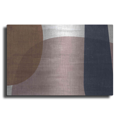 Luxe Metal Art 'Reactive Fuse' by Delores Naskrent Metal Wall Art