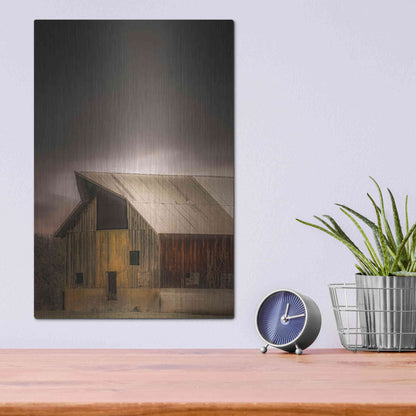Luxe Metal Art  'Rustic'  by Don Schwartz, Metal Wall Art,12x16