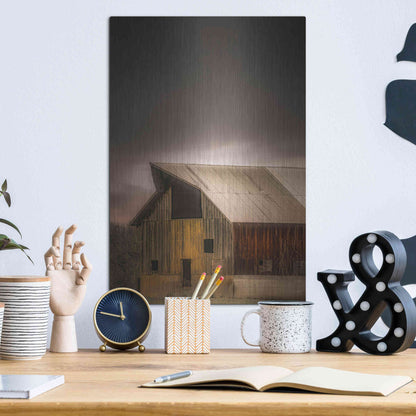 Luxe Metal Art  'Rustic'  by Don Schwartz, Metal Wall Art,12x16