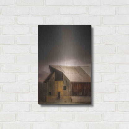 Luxe Metal Art  'Rustic'  by Don Schwartz, Metal Wall Art,16x24