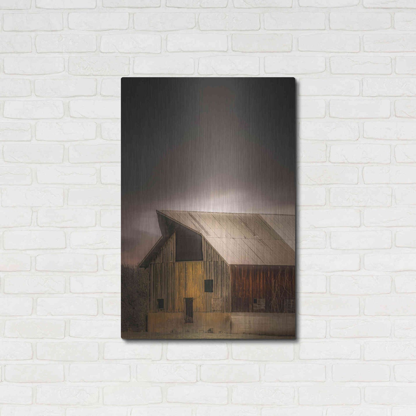 Luxe Metal Art  'Rustic'  by Don Schwartz, Metal Wall Art,24x36