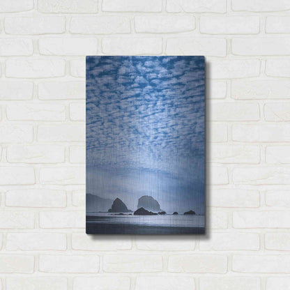 Luxe Metal Art  'Coatal Glow'  by Don Schwartz, Metal Wall Art,16x24