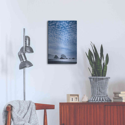 Luxe Metal Art  'Coatal Glow'  by Don Schwartz, Metal Wall Art,16x24