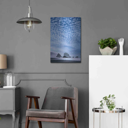 Luxe Metal Art  'Coatal Glow'  by Don Schwartz, Metal Wall Art,16x24