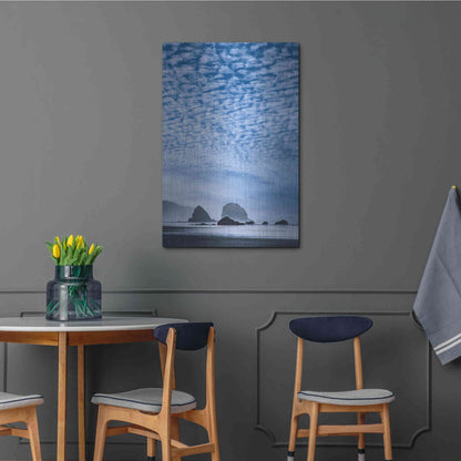 Luxe Metal Art  'Coatal Glow'  by Don Schwartz, Metal Wall Art,24x36