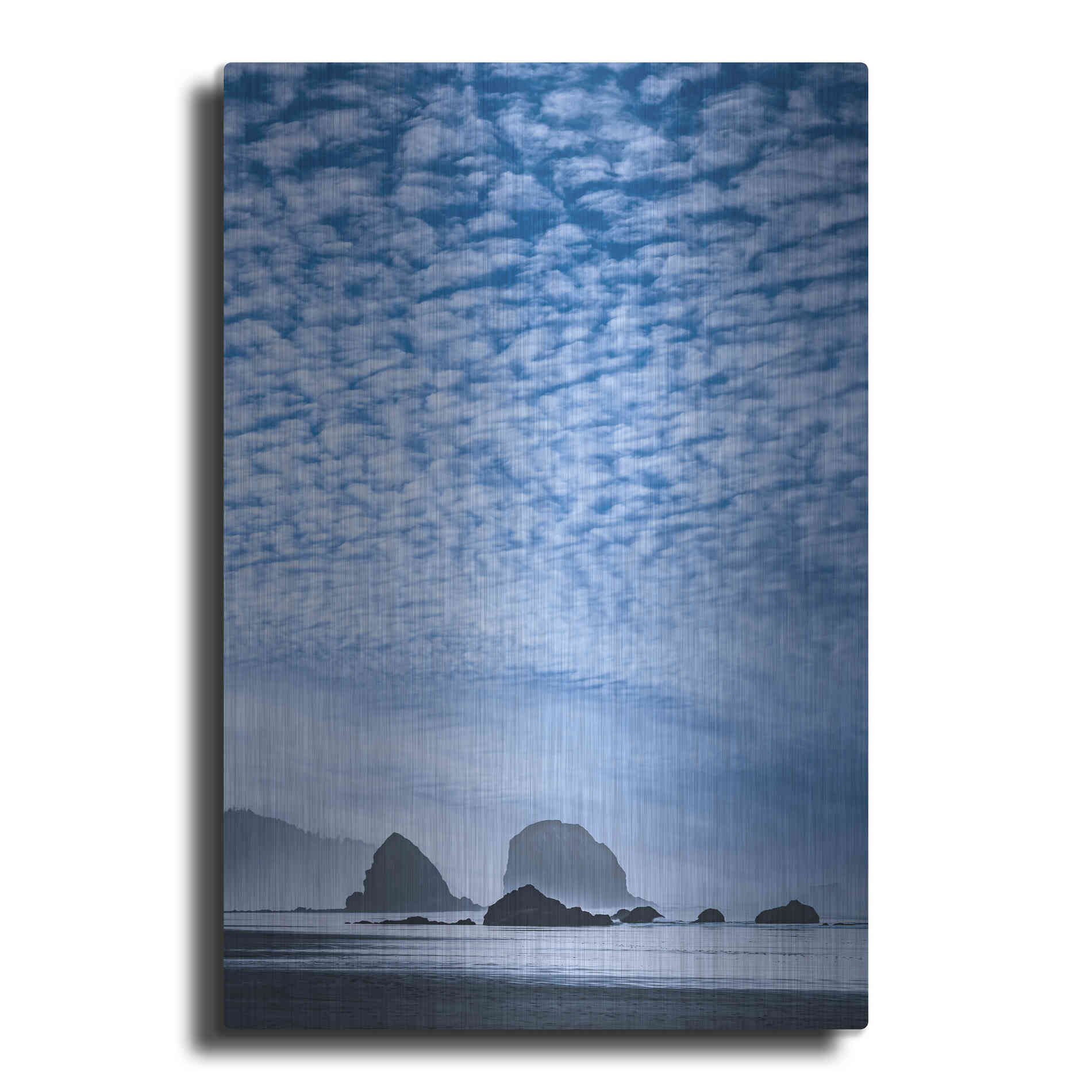 Luxe Metal Art  'Coatal Glow'  by Don Schwartz, Metal Wall Art