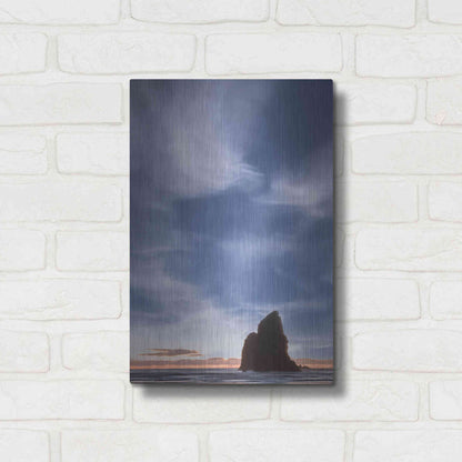 Luxe Metal Art  'The Needle'  by Don Schwartz, Metal Wall Art,12x16