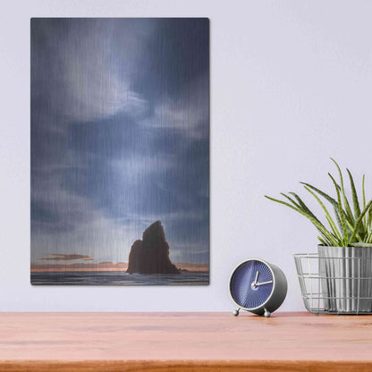 Luxe Metal Art  'The Needle'  by Don Schwartz, Metal Wall Art,12x16