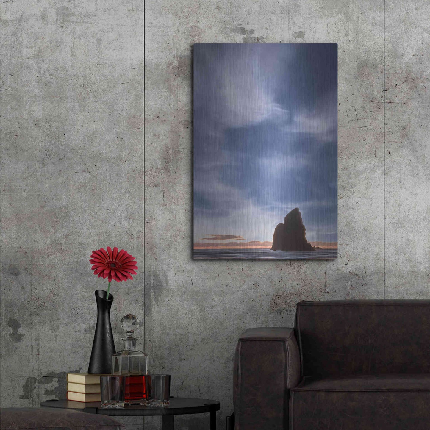 Luxe Metal Art  'The Needle'  by Don Schwartz, Metal Wall Art,24x36