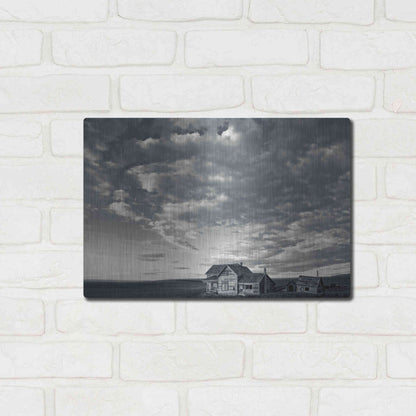 Luxe Metal Art  'The Old Homestead'  by Don Schwartz, Metal Wall Art,16x12