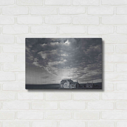 Luxe Metal Art  'The Old Homestead'  by Don Schwartz, Metal Wall Art,24x16