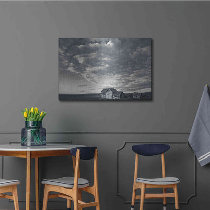 Luxe Metal Art  'The Old Homestead'  by Don Schwartz, Metal Wall Art,36x24