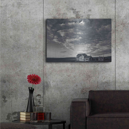 Luxe Metal Art  'The Old Homestead'  by Don Schwartz, Metal Wall Art,36x24