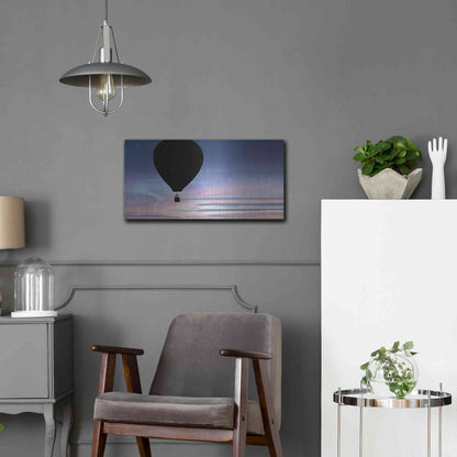 Luxe Metal Art  'Rising'  by Don Schwartz, Metal Wall Art,24x12