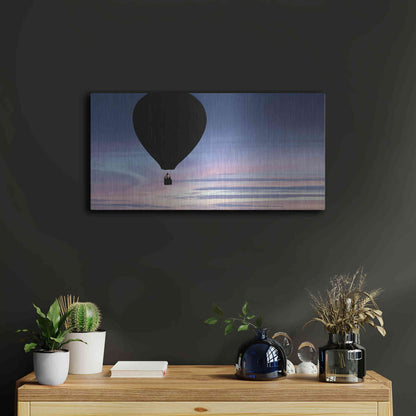 Luxe Metal Art  'Rising'  by Don Schwartz, Metal Wall Art,24x12