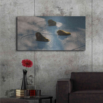 Luxe Metal Art  'Meditative Garden'  by Don Schwartz, Metal Wall Art,48x24