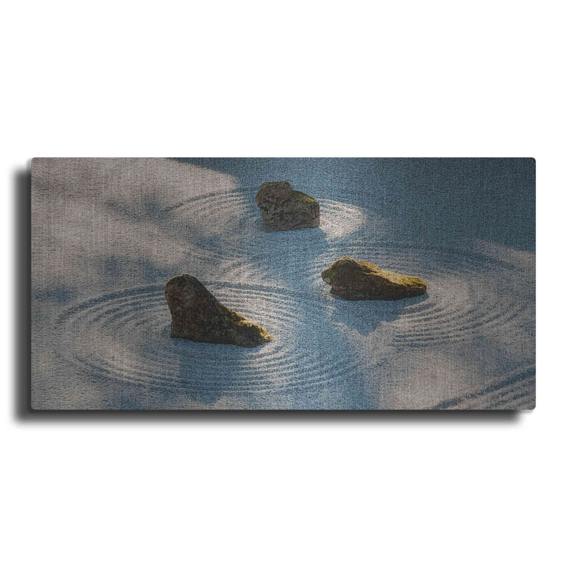 Luxe Metal Art  'Meditative Garden'  by Don Schwartz, Metal Wall Art