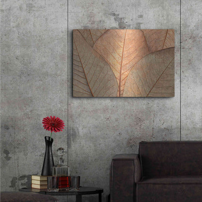 Luxe Metal Art  'Fallen Leaves'  by Don Schwartz, Metal Wall Art,36x24