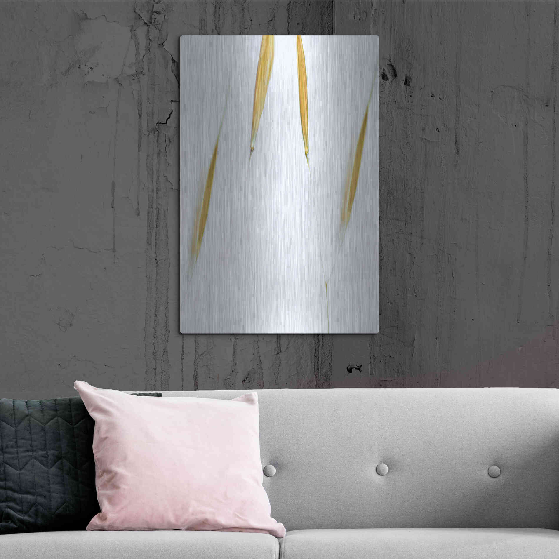 Luxe Metal Art  'So Delicate'  by Don Schwartz, Metal Wall Art,24x36