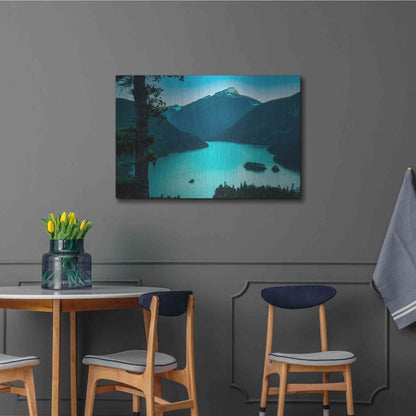 Luxe Metal Art  'Diablo Overlook'  by Don Schwartz, Metal Wall Art,36x24