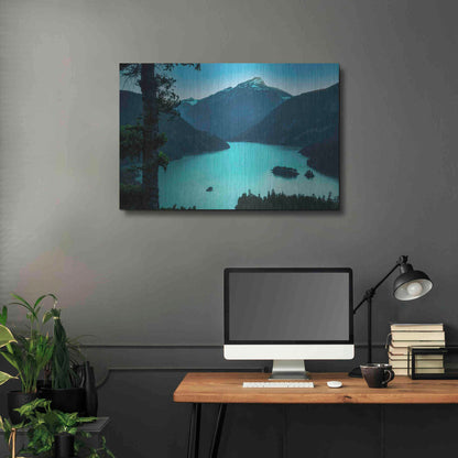 Luxe Metal Art  'Diablo Overlook'  by Don Schwartz, Metal Wall Art,36x24